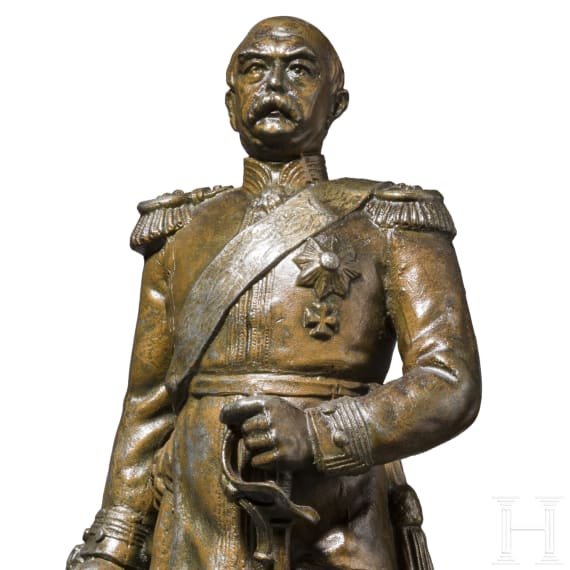 Bismarck in K&uuml;rassieruniform, um 1900