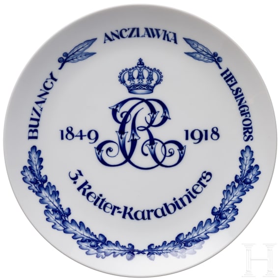 Vier Regimentsteller, Sachsen/Preu&szlig;en, 1. H&auml;lfte 20. Jhdt.