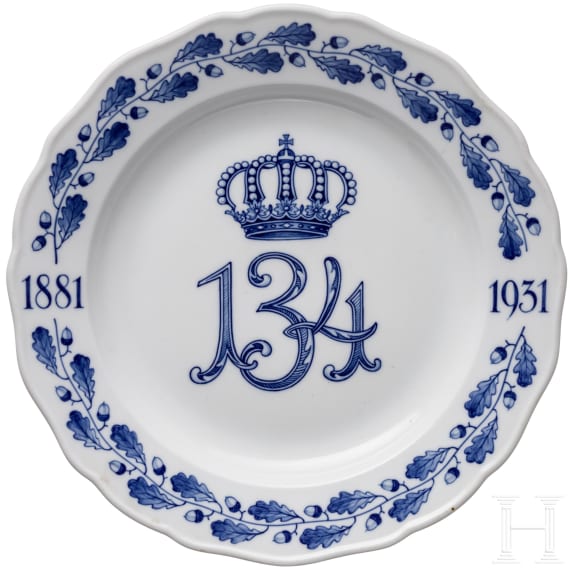 Vier Regimentsteller, Sachsen/Preu&szlig;en, 1. H&auml;lfte 20. Jhdt.