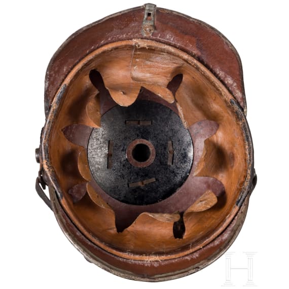 Helm M 1915 f&uuml;r Mannschaften der Infanterie, datiert 1915