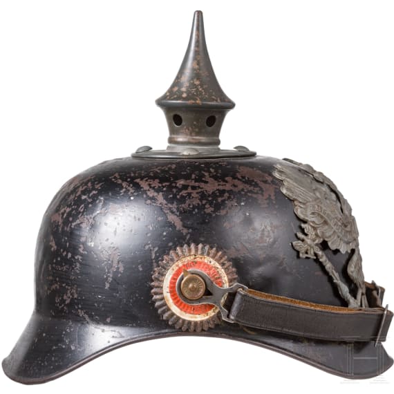 Stahlblech-Ersatzhelm, um 1914/15