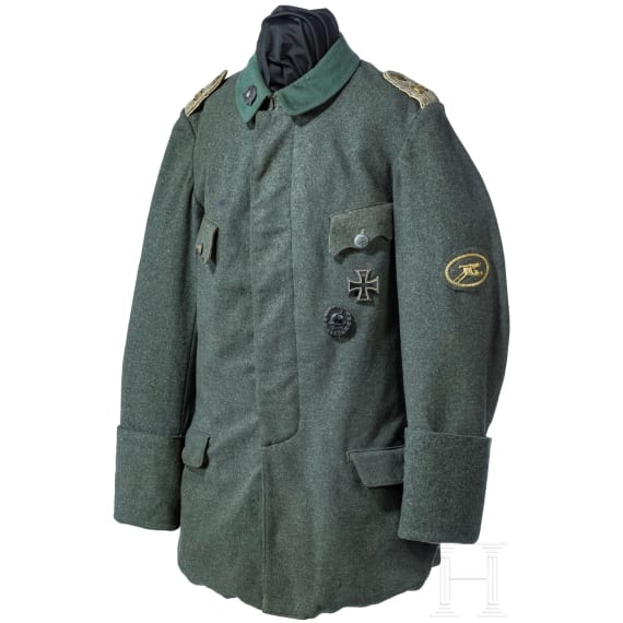 Feldbluse f&uuml;r einen Leutnant im bayerischen IR 19
