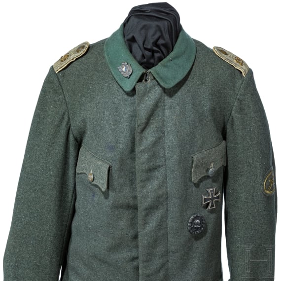 Feldbluse f&uuml;r einen Leutnant im bayerischen IR 19