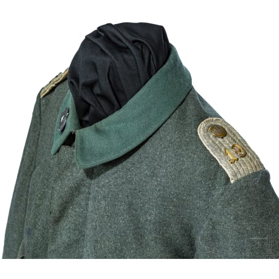 Feldbluse f&uuml;r einen Leutnant im bayerischen IR 19