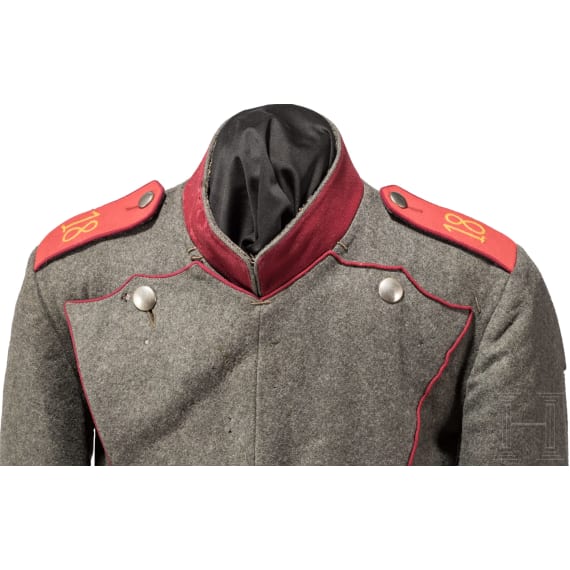 Ulanka f&uuml;r die k&uuml;nftige Friedensuniform Modell 1915 f&uuml;r Mannschaften im K&ouml;niglich S&auml;chsischen 2. Ulanen-Regiment Nr. 18