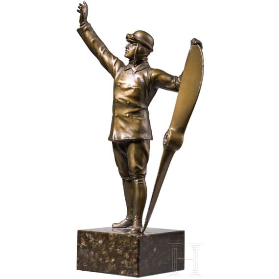 Patriotische Pilotenfigur