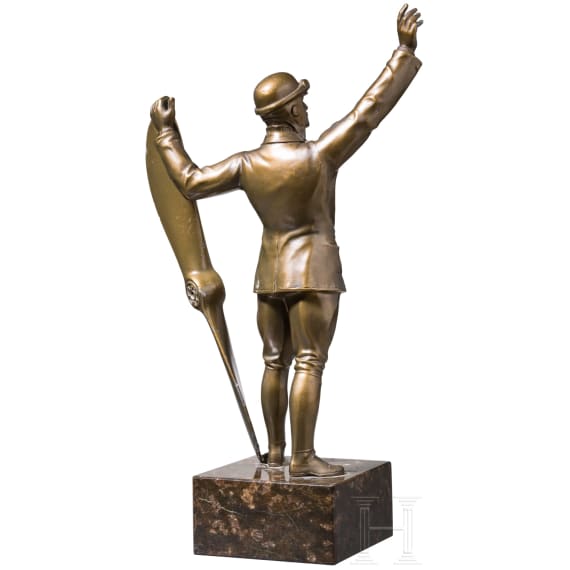 Patriotische Pilotenfigur