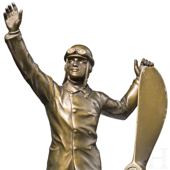 Patriotische Pilotenfigur
