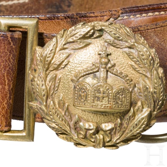 Koppel f&uuml;r Angeh&ouml;rige der Kaiserlichen Schutztruppe, um 1900