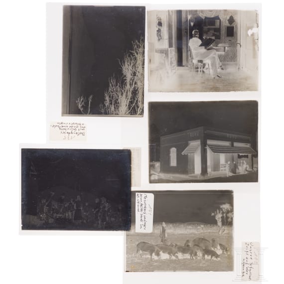 Oberstleutnant Georg Kraut (1870 - 1964), Adjutant von Lettow-Vorbeck - &uuml;ber 550 koloniale Glasdias mit Projektor