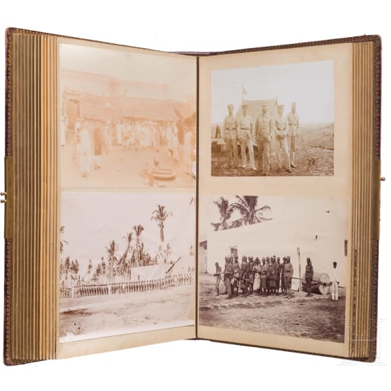 Oberleutnant Kuhlmann - Fotoalbum, Deutsch-Ostafrika, 1890er Jahre