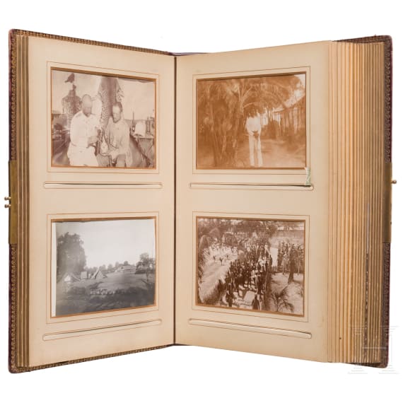 Oberleutnant Kuhlmann - Fotoalbum, Deutsch-Ostafrika, 1890er Jahre