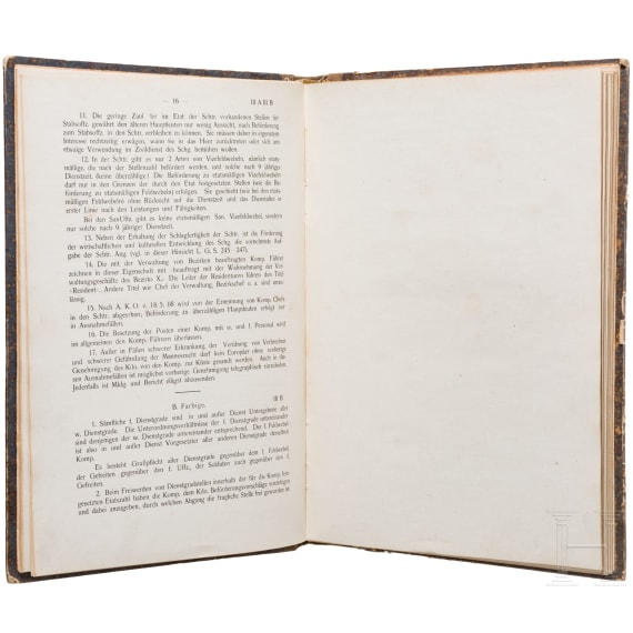 "Kommando-Befehl-Sammlung" der Kaiserlichen Schutztruppe f&uuml;r Kamerun, datiert 1913