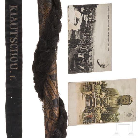 Reservistenstock der Matrosen-Artillerie Kiautschou, um 1914