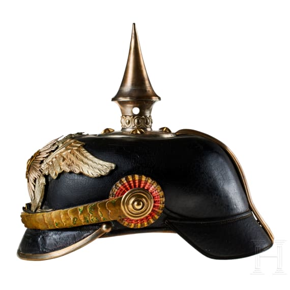 Baden - Helm f&uuml;r Offiziere im 1. Badischen Leib-Grenadier-Regiment Nr. 109