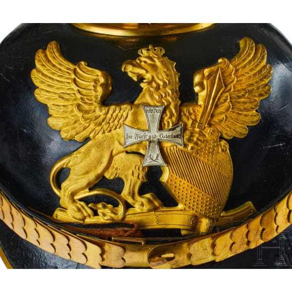 A helmet for Baden Infantry Reserve Officers