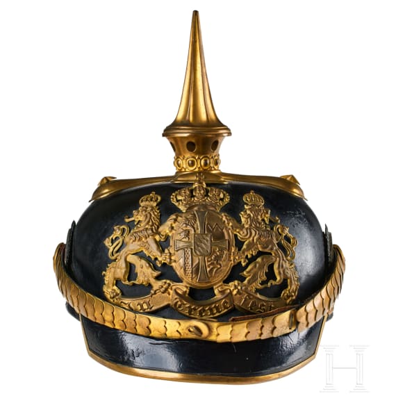 A helmet for Bavarian Chevauleger Officers
