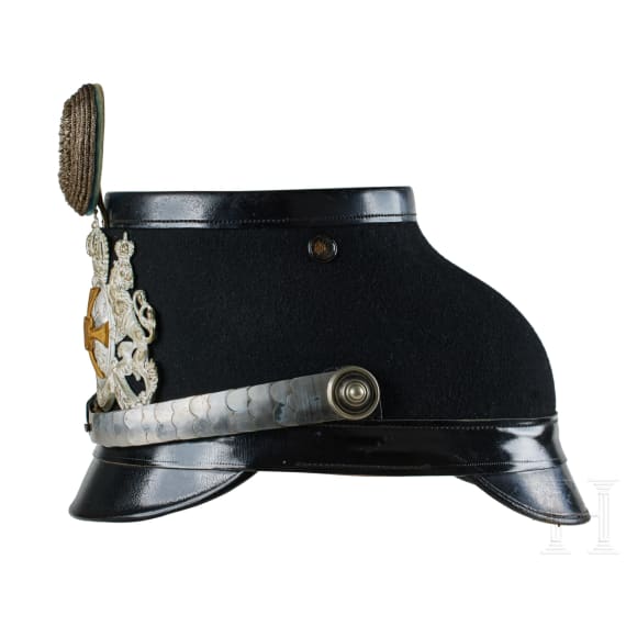 A shako for Bavarian Telegraph Reserve Officers