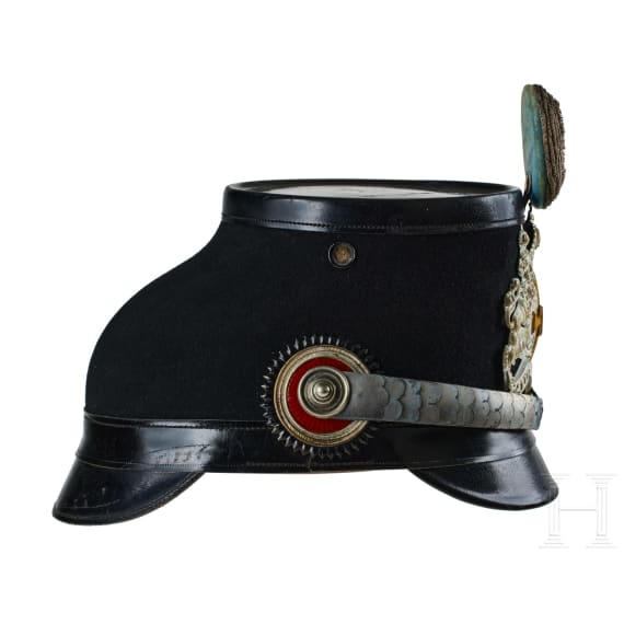 A shako for Bavarian Telegraph Reserve Officers