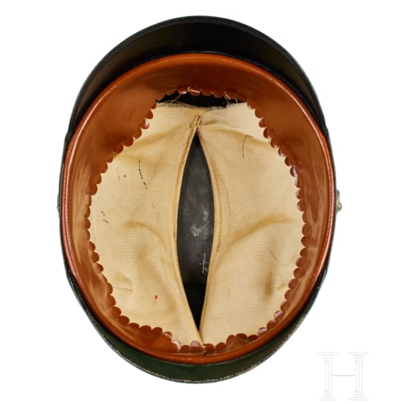 A shako for Bavarian Telegraph Reserve Officers