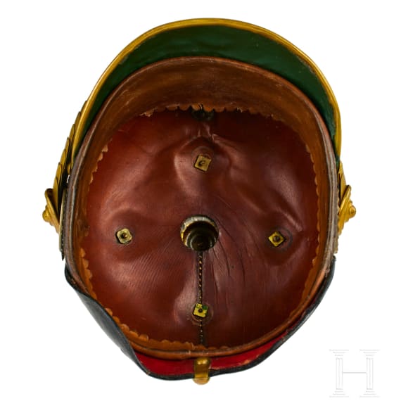 A helmet for Hessian Infantry Officer Beamte
