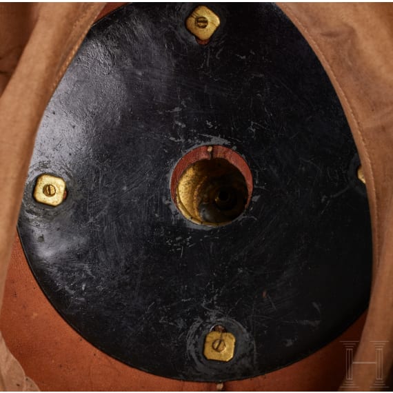 A helmet for Hessian Field Artillery 61 Officers
