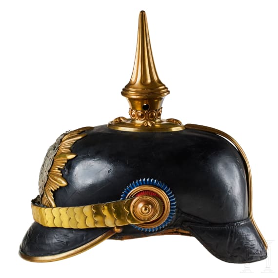 A helmet for IR 89 Mecklenburg Grenadier Officers