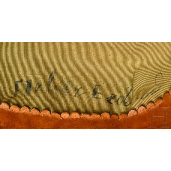 A helmet for IR 89 Mecklenburg Grenadier Officers