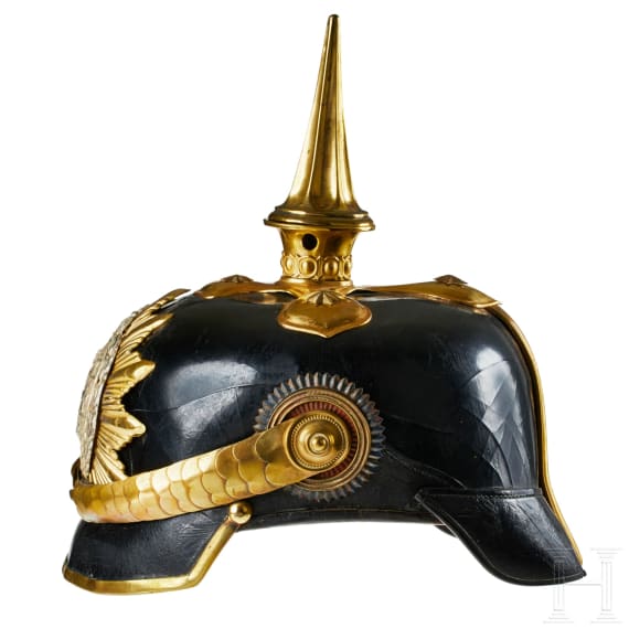 A helmet for DR 17 Mecklenburg Dragoon Officers