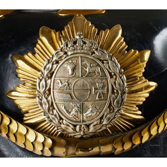 A helmet for DR 17 Mecklenburg Dragoon Officers