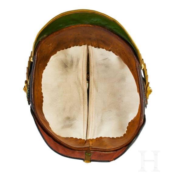A helmet for DR 17 Mecklenburg Dragoon Officers