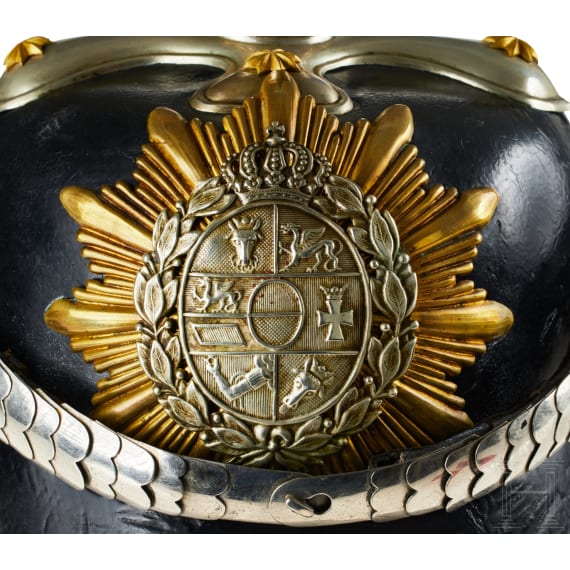 A helmet for DR 18 Mecklenburg Dragoon Officers