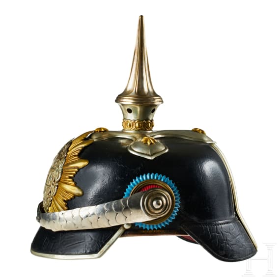 A helmet for DR 18 Mecklenburg Dragoon Officers