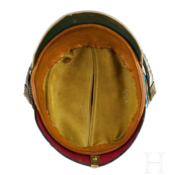 A helmet for DR 18 Mecklenburg Dragoon Officers