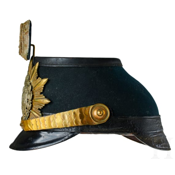 A shako for Mecklenburg Jaeger Battalion 14 Officers
