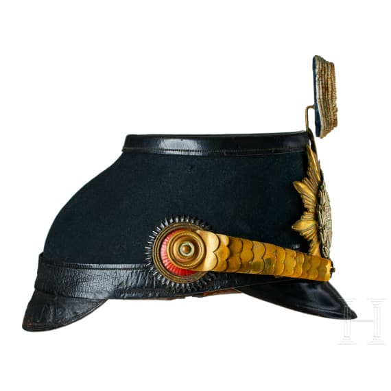 A shako for Mecklenburg Jaeger Battalion 14 Officers