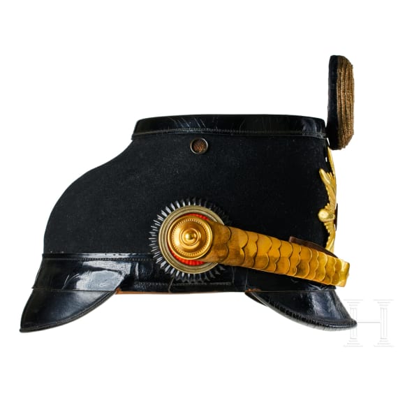 A shako for Mecklenburg Jaeger Battalion 14 Landwehr Officers