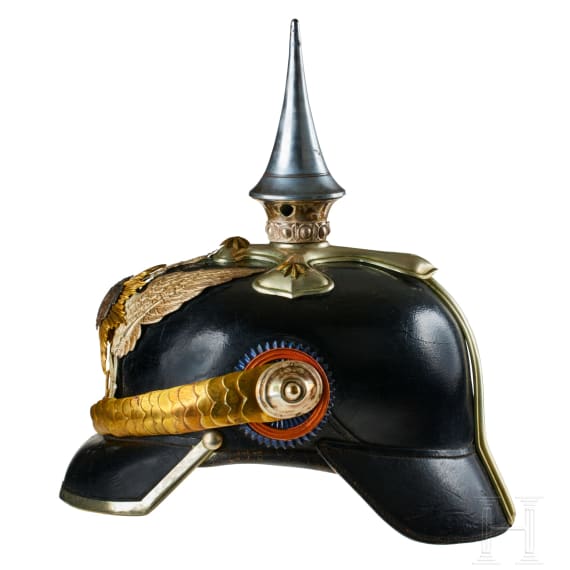 A helmet for Oldenburg 19th Dragoon Regiment Reserve Officers