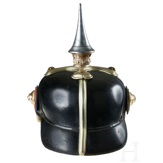 A helmet for Oldenburg 19th Dragoon Regiment Reserve Officers