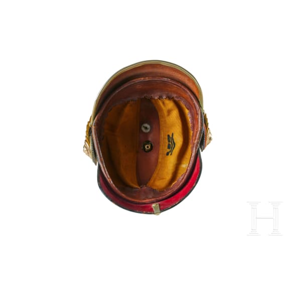 A helmet for Oldenburg 19th Dragoon Regiment Reserve Officers