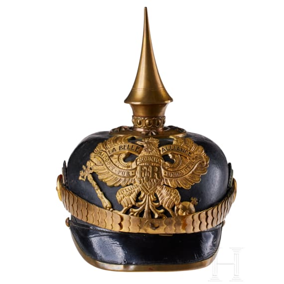 A helmet for Prussian IR 87 Officers