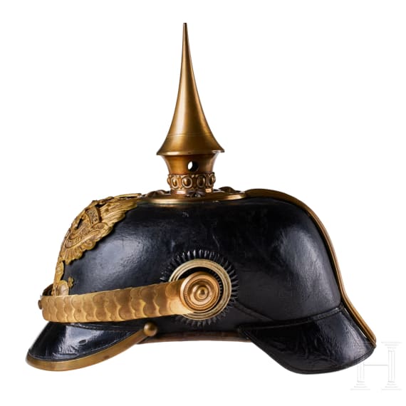 A helmet for Prussian IR 87 Officers