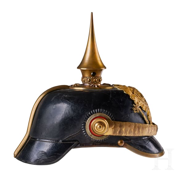 A helmet for Prussian IR 87 Officers