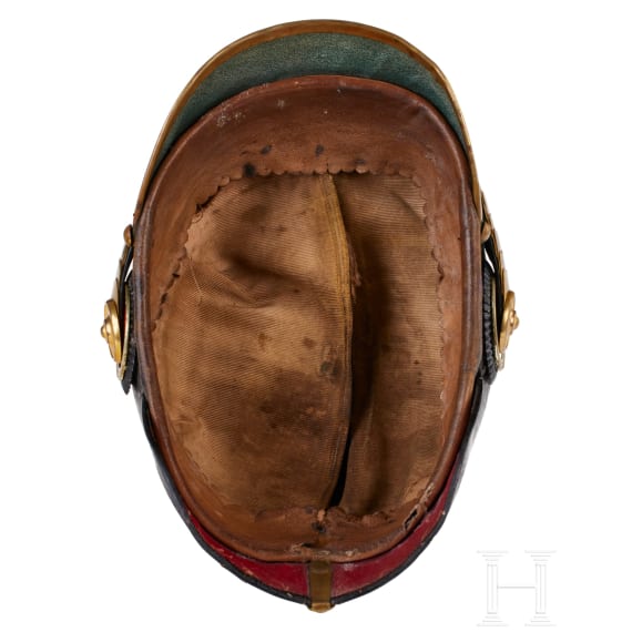 A helmet for Prussian IR 87 Officers