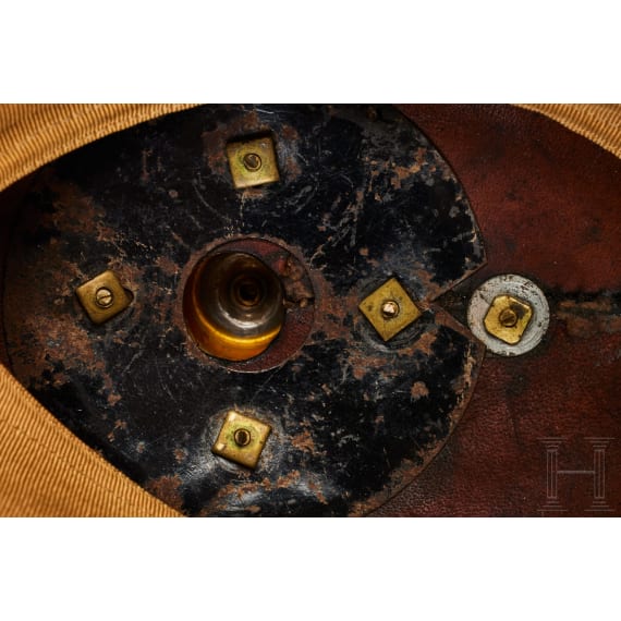 A helmet for Prussian Line Grenadier Reserve Officers, with plate