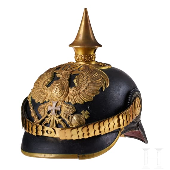 Preu&szlig;en - Helm f&uuml;r Reserveoffiziere des Grenadier-Regiments Nr. 4