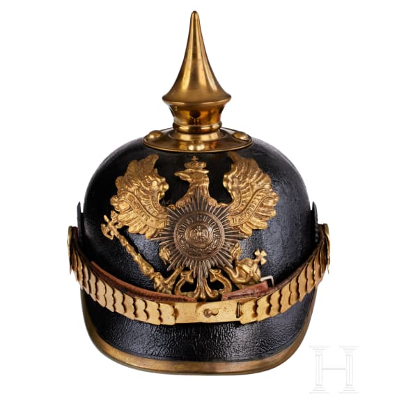 A helmet for Enlisted Men at Prussian NCO Schools
