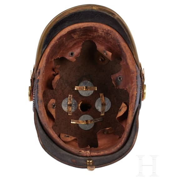 A helmet for Enlisted Men at Prussian NCO Schools