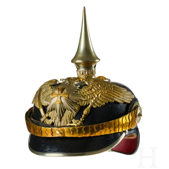 A helmet for Prussian Guard Grenadier Landwehr Officers