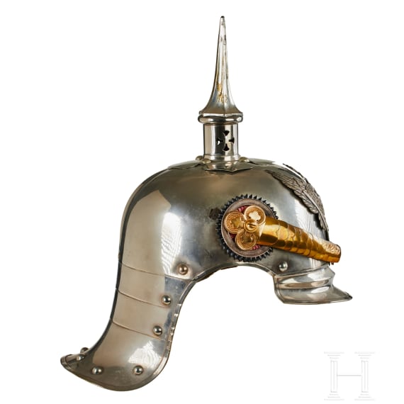 Preu&szlig;en - Helm f&uuml;r Offiziere der J&auml;ger zu Pferde (JZP), Regimenter Nr. 1 - 7